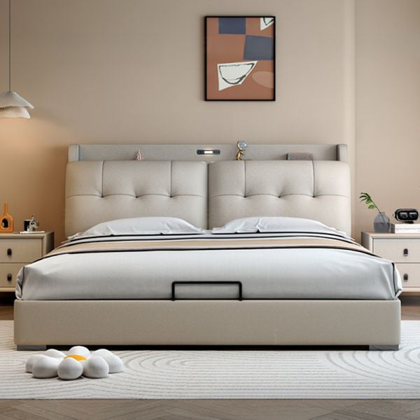 Aahed Aaliyah Bed With Headboard Storage