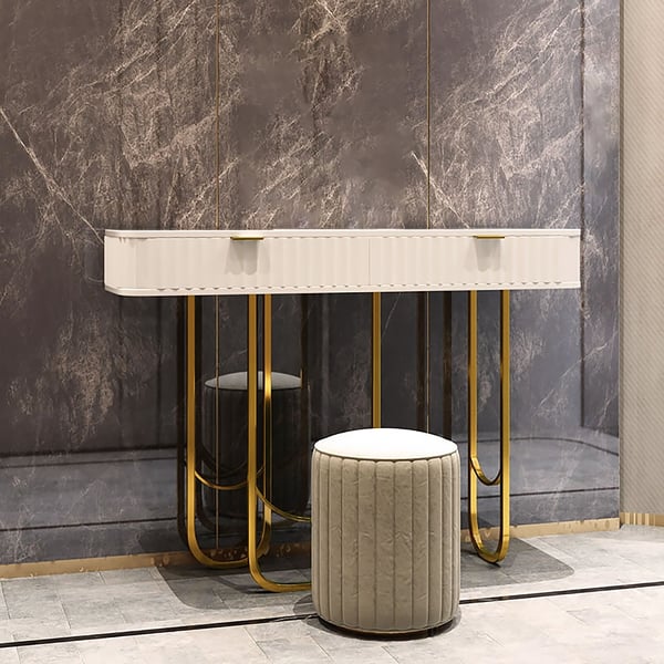 Nordic Golden Console Table