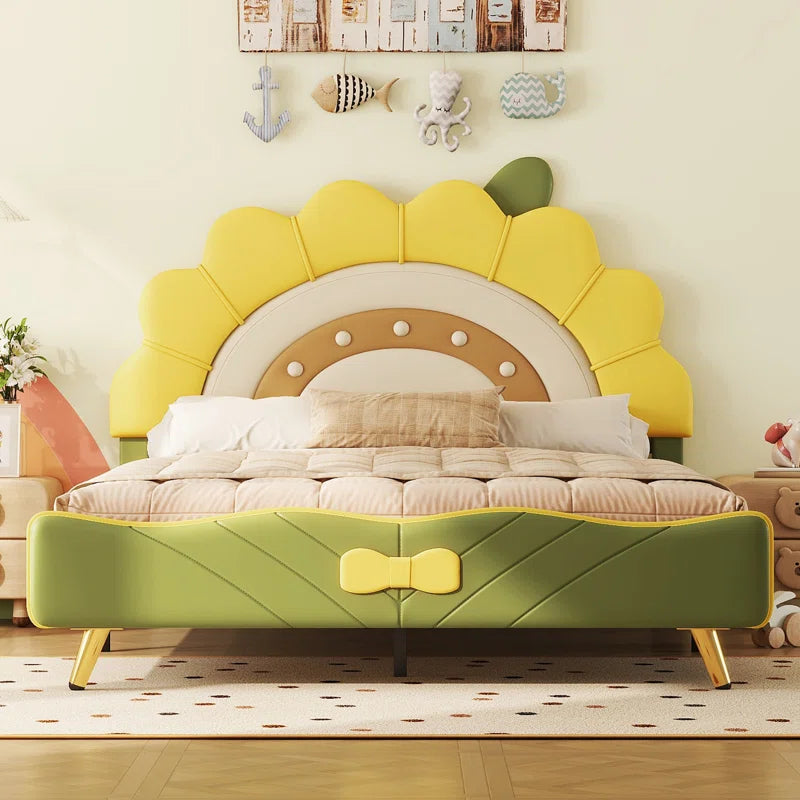 Aahed sunflower kids bed