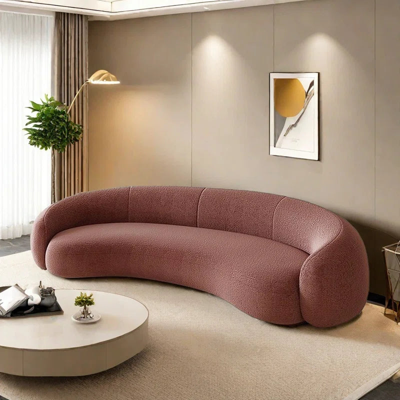 Aahed Bruce fancy modern curved sofa