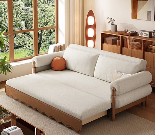 Wooden Hutchison Sofa Cum Bed