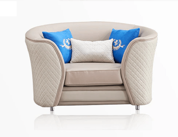 Tixo Perfect Designed Leatherette Sofa