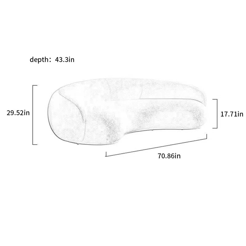 Aahed Jury Curve Sofa