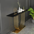 Black Kinetic Console Table