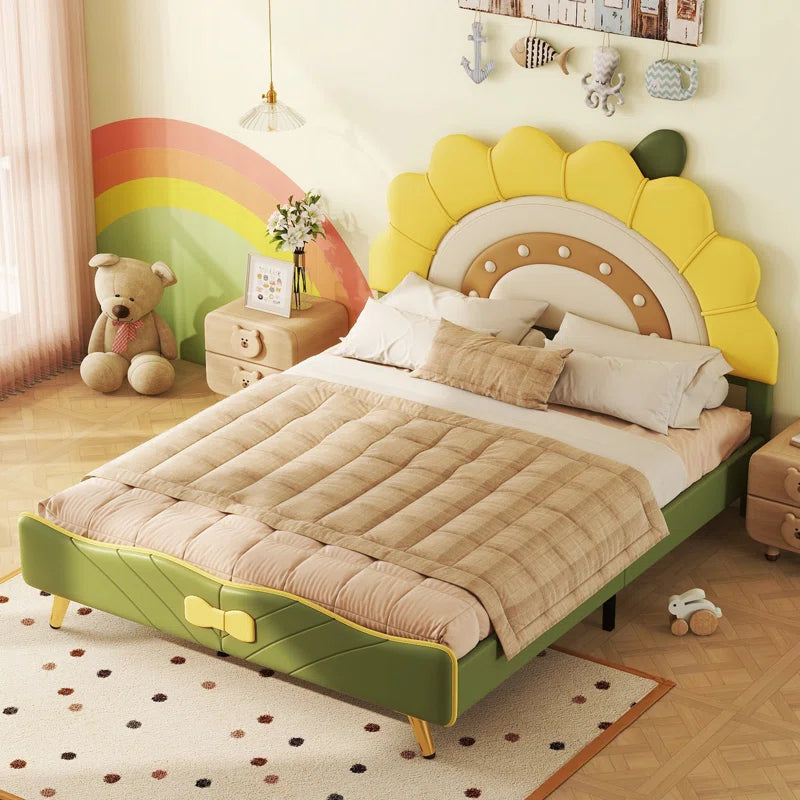 Aahed sunflower kids bed