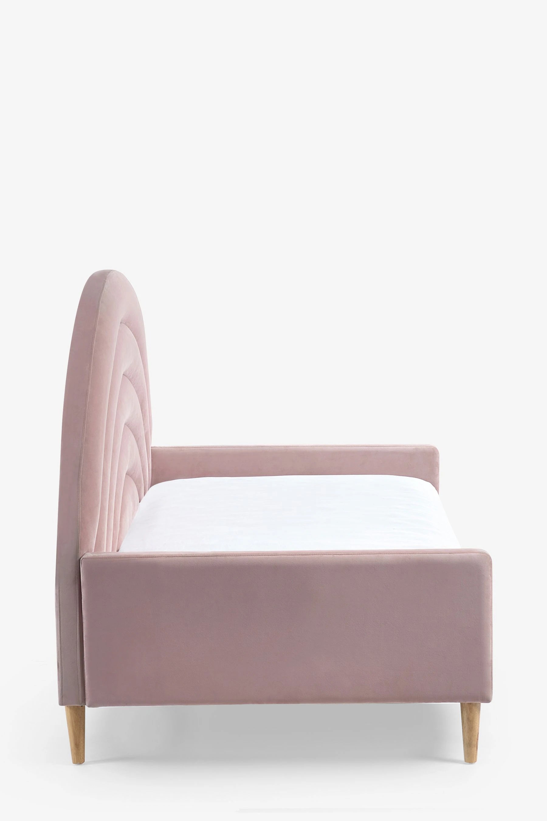Pinkish Upholstered Kids Bed