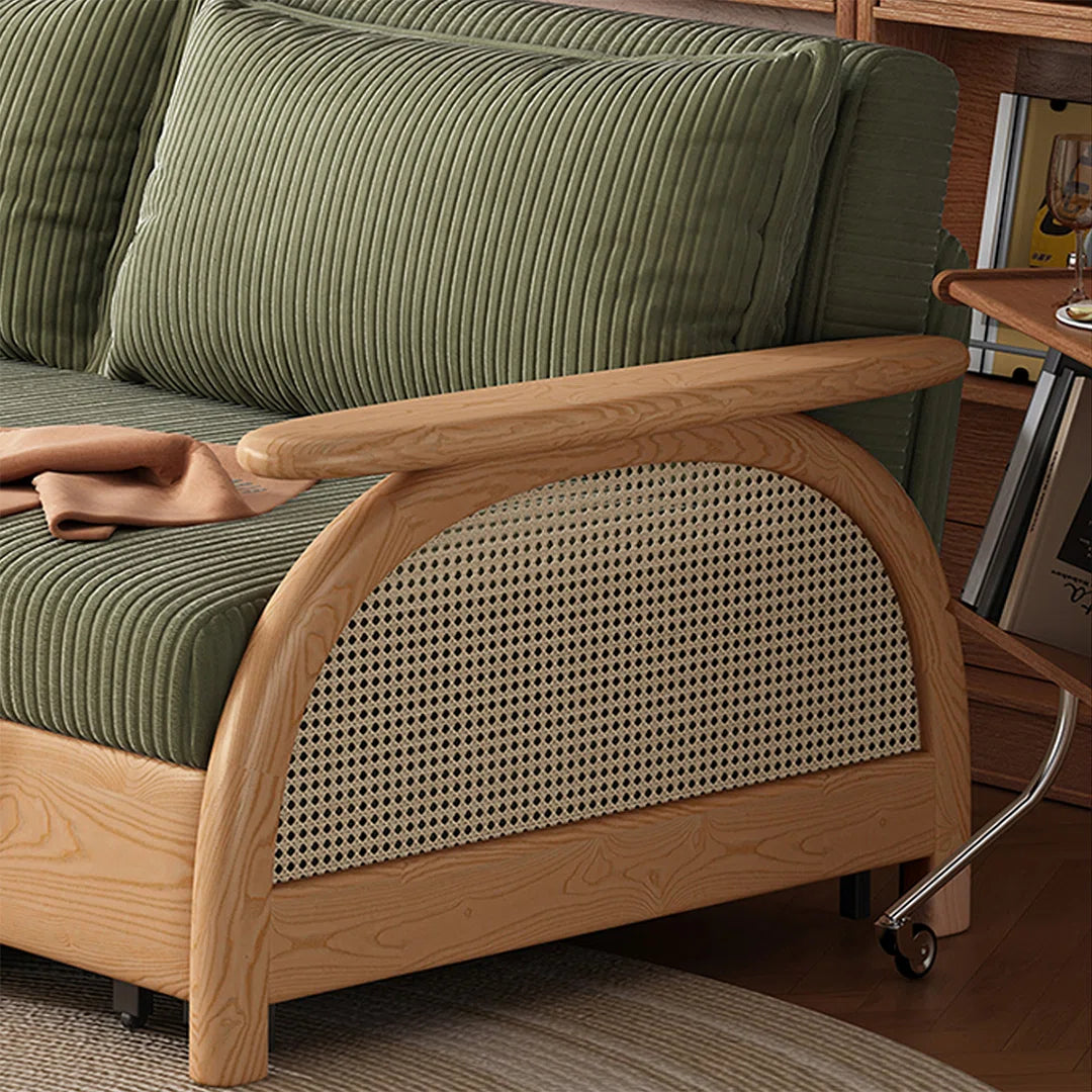 Wooden modern sofa cum bed