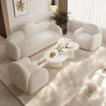 Aahed White Knight Sofa Set
