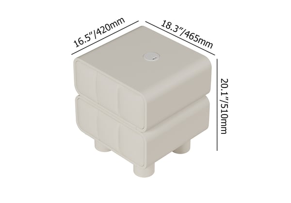 Aahed Robot Style Night Stand