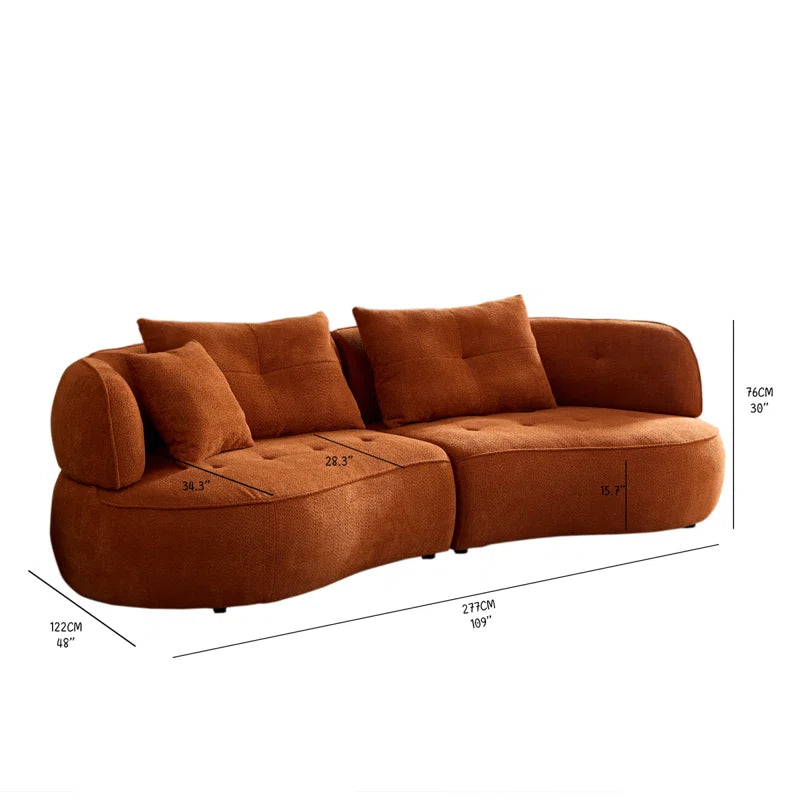 Aahed Korean curve sofa