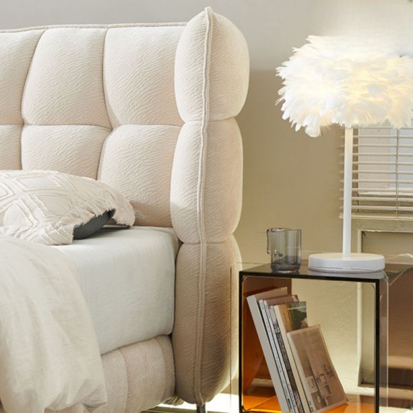 Aahed Attribute white Bed