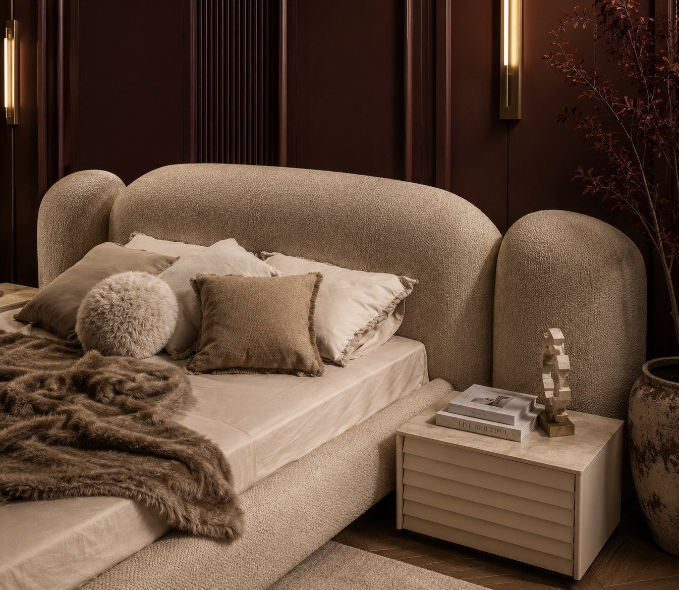 Luxe Bronze Bed