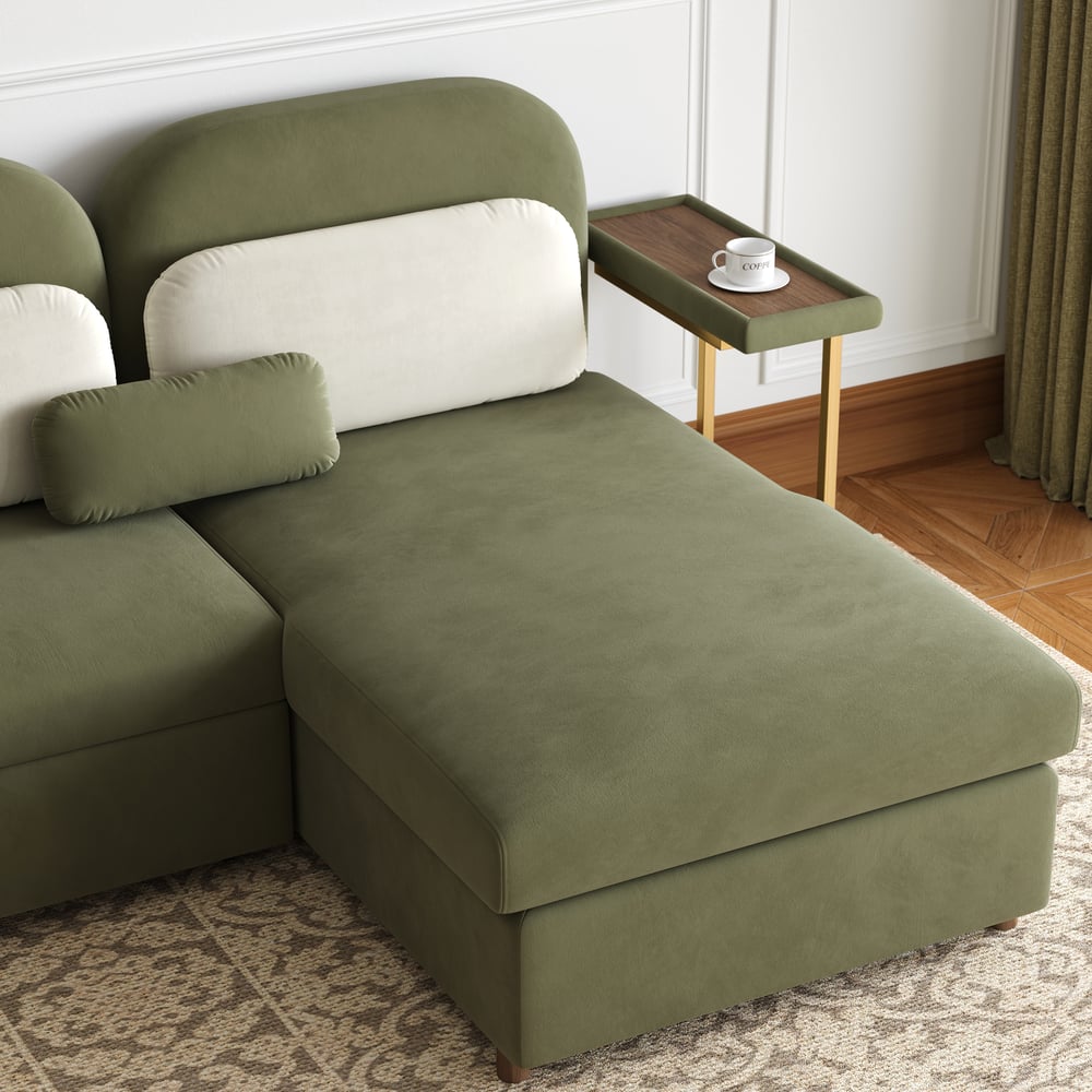 Hunt Green Sofa Cum Bed