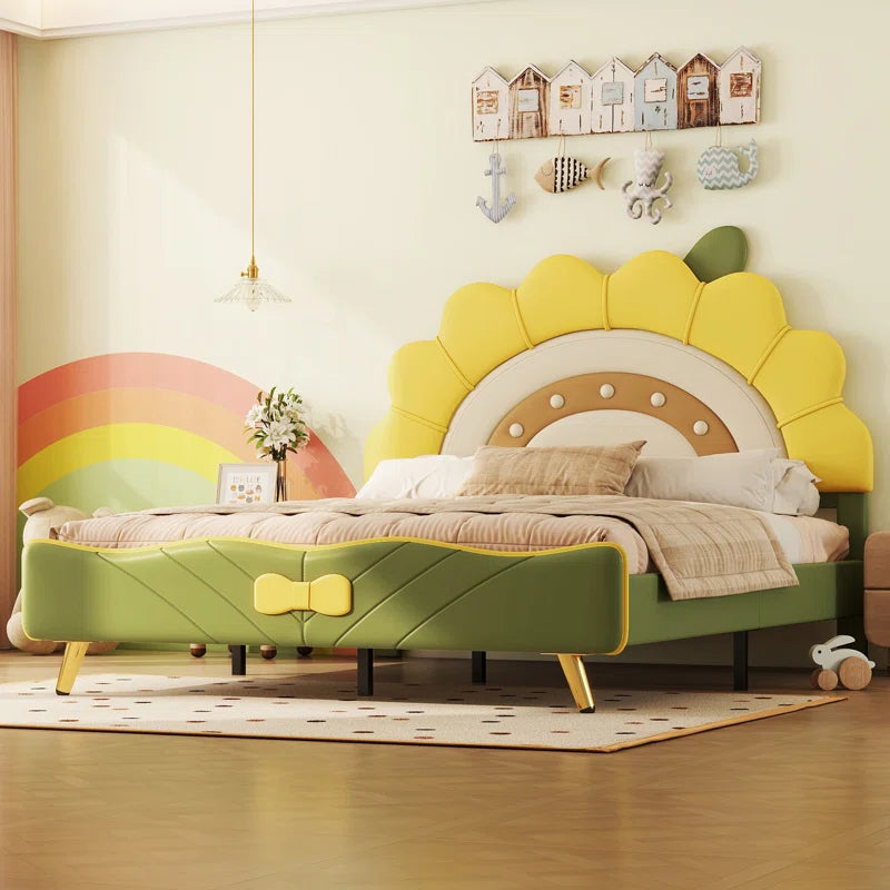 Aahed sunflower kids bed