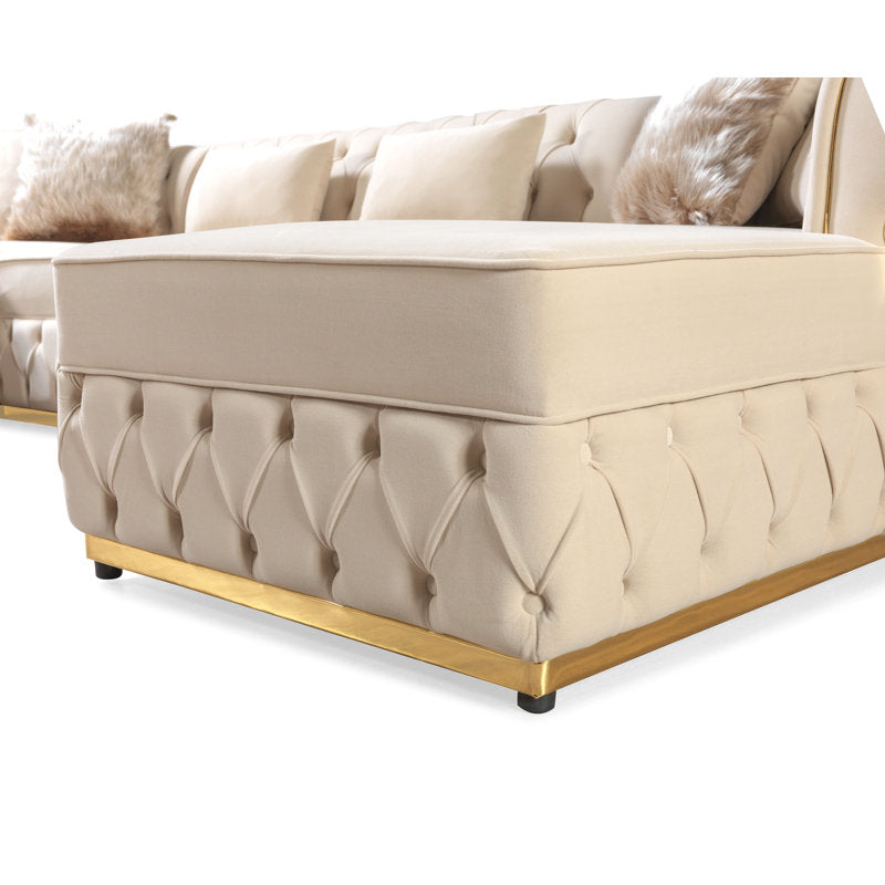 Roman Sectional Sofa With Comfort