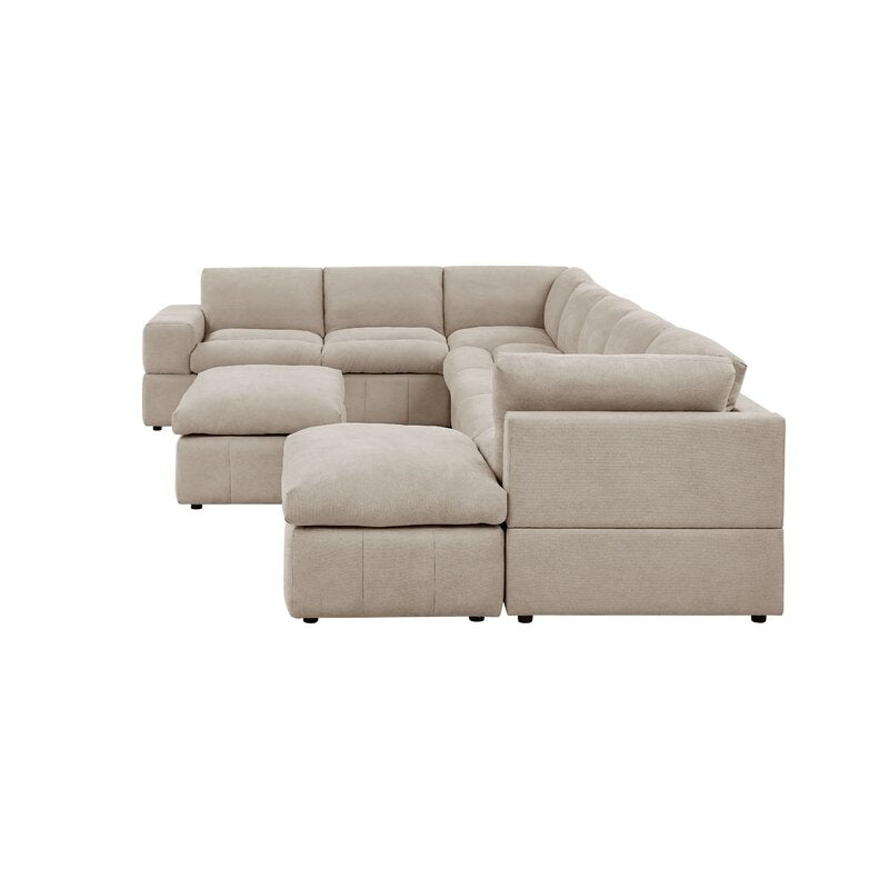 Texo family sectional sofa set