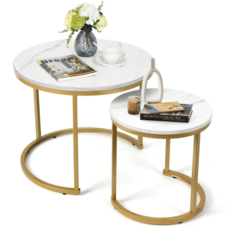 Round Convertible Centre Table