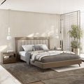 Gracious Vertical Tufting Leatherette Bed