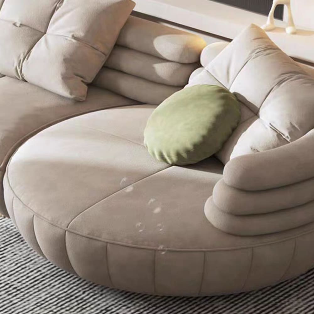 Aahed Kayo Coffee Curve Sofa