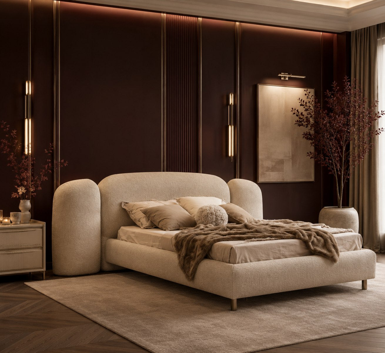 Luxe Bronze Bed