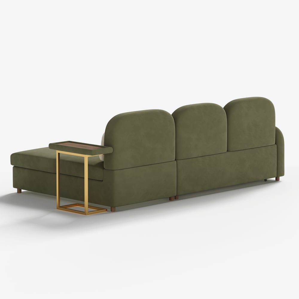 Hunt Green Sofa Cum Bed