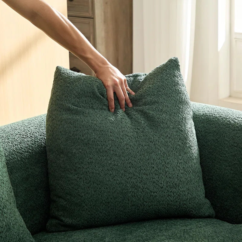 Aahed Green Gem Curve Sofa