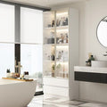 Premium Bathroom Linen Cabinet with LED Shelves