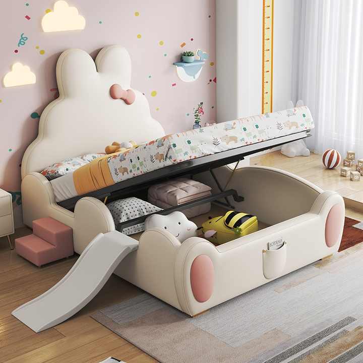 Cute Fantastic Kids Bed With Storage
