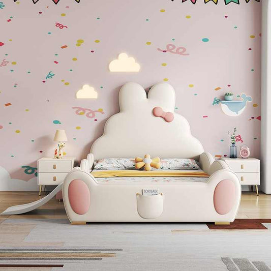 Cute fantastic kids bed with storage
