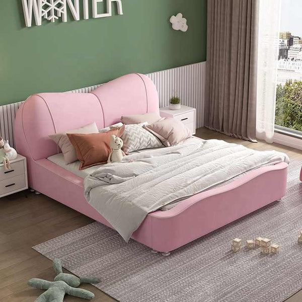 Ribbon Pinkish Bed for Kids – Indian Nest