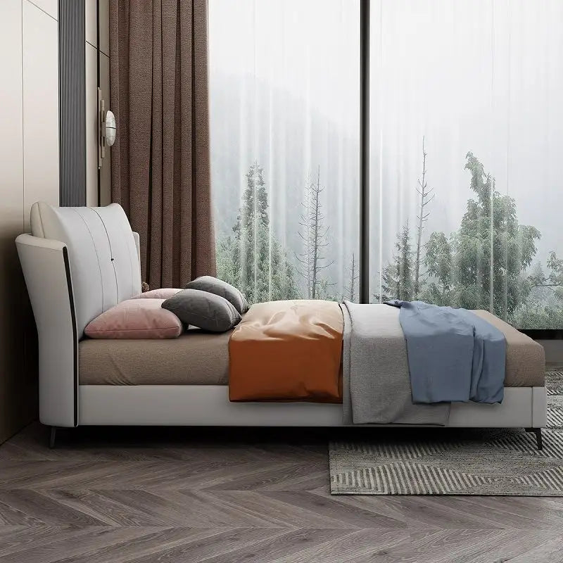 Rustic Haven Upholstery wing Bed