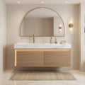 Minimalist Wooden Vanity Unit