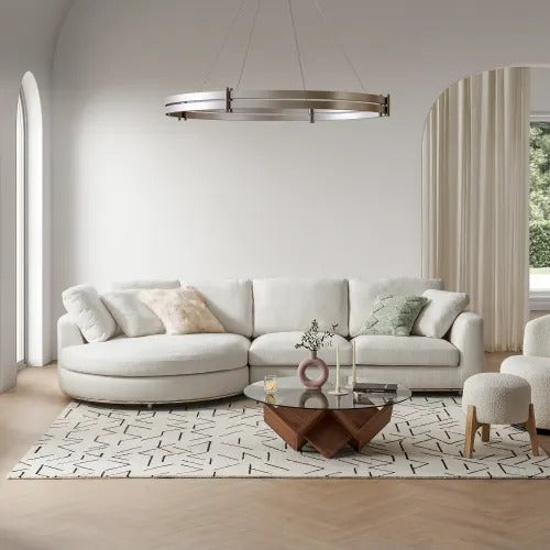 Round Sectional Sofa