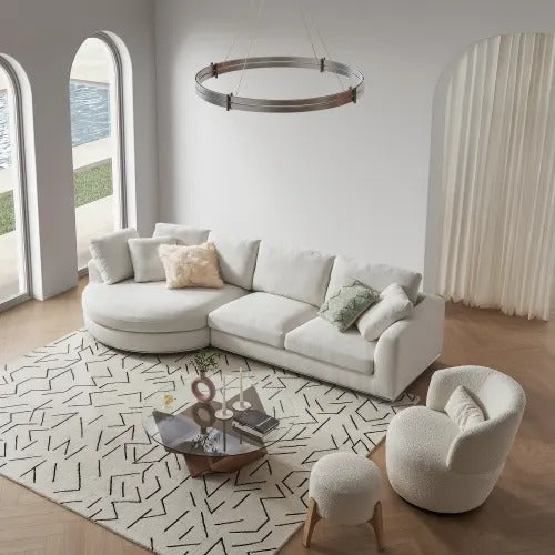 Round Sectional Sofa