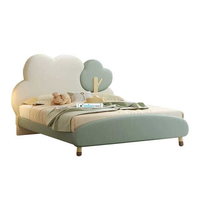 Cloudy Tree Upholstered Bed