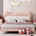 Kids Cat Upholstered Bed