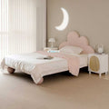 Small Cloudy Wooden Kids Bed