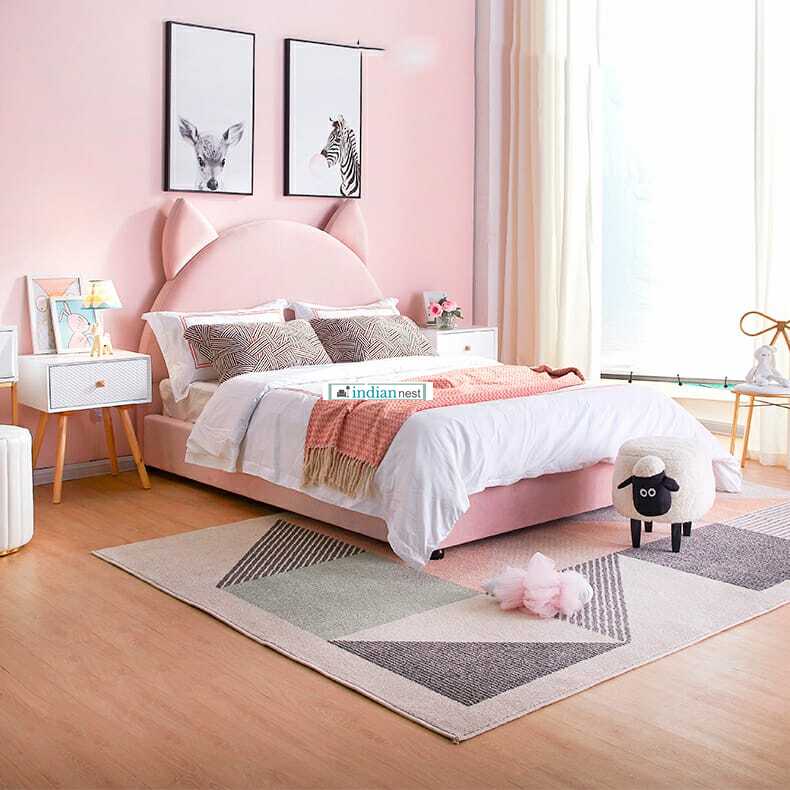 Kate Upholstered Leatherette Bed