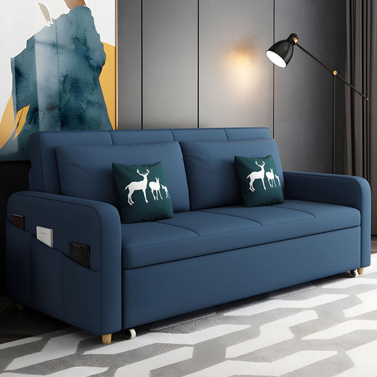 Omani blue sofa cum bed