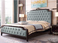 Comfortable Wooden Bed Without Storage