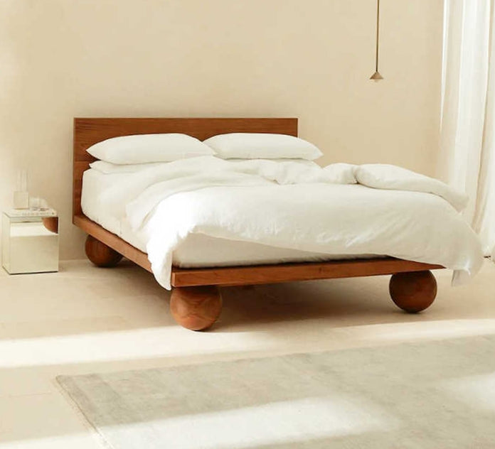 Most Fascinating With Comfort Wooden Bed