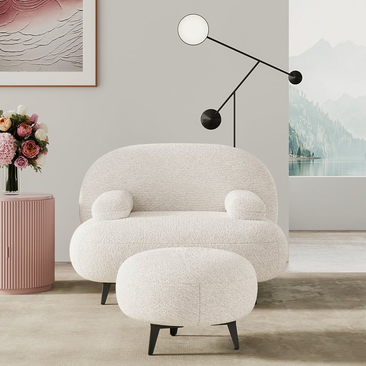 Boucle Accent Chair