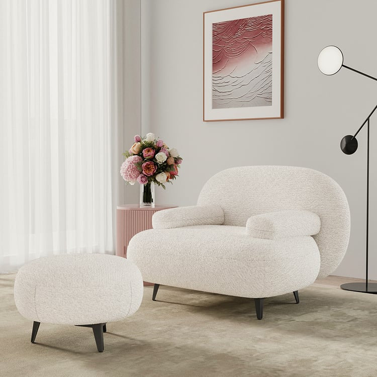 Boucle Accent Chair