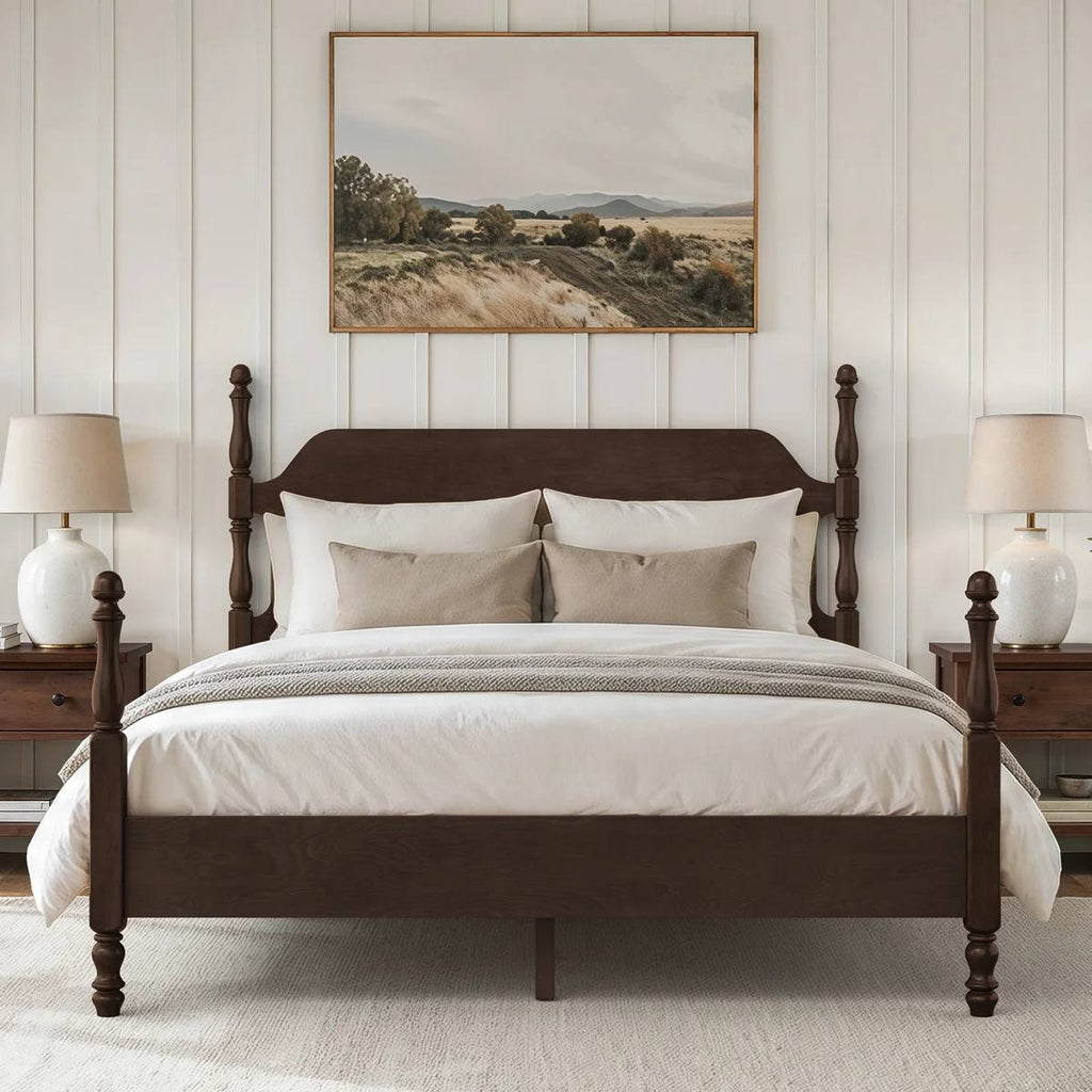 Indic Four Poster Bed