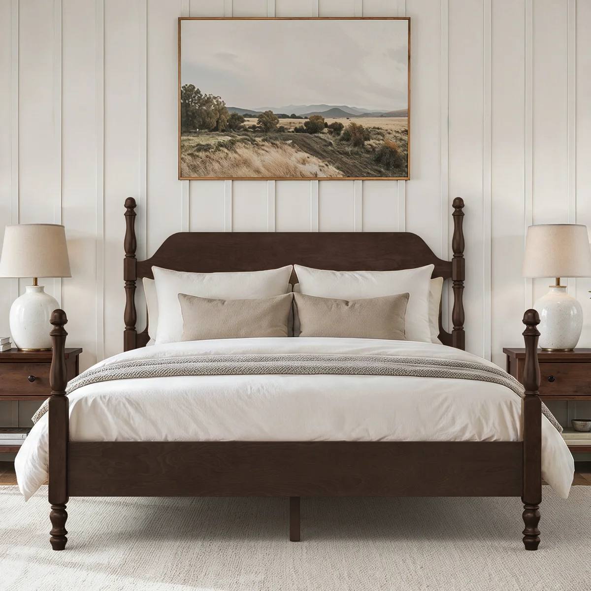 Indic Four Poster Bed