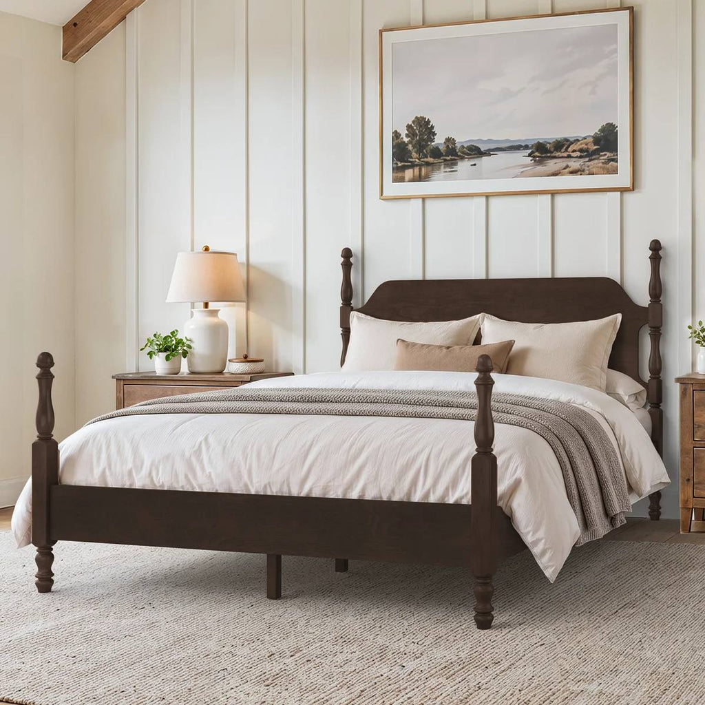 Indic Four Poster Bed
