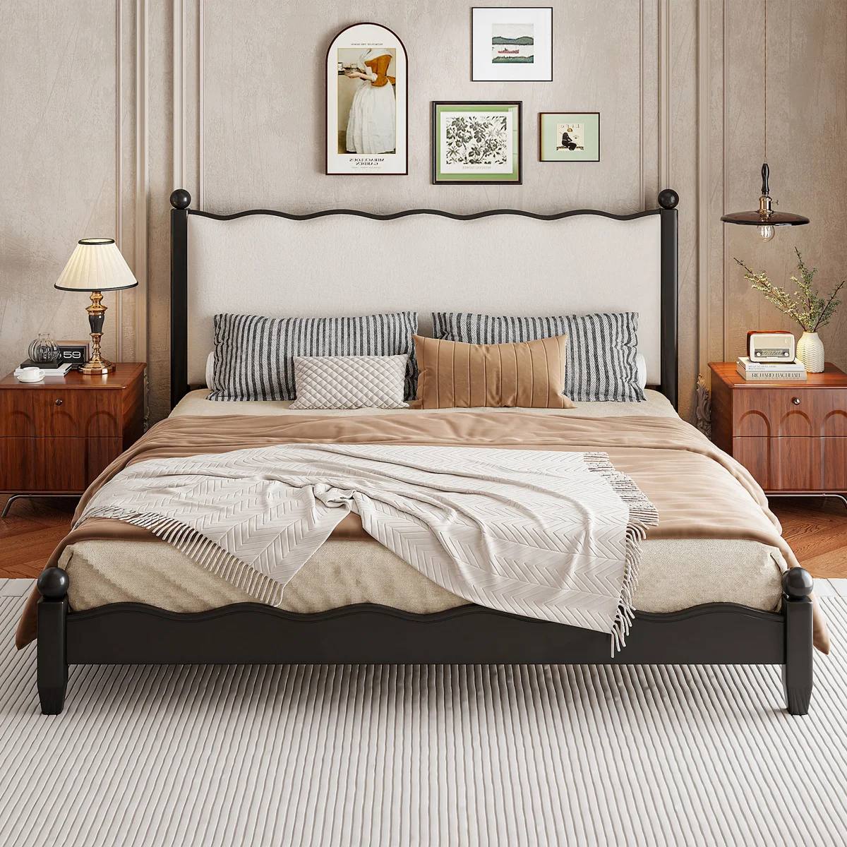 Kieth Wooden Bed