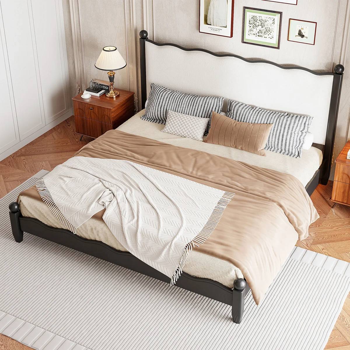 Kieth Wooden Bed