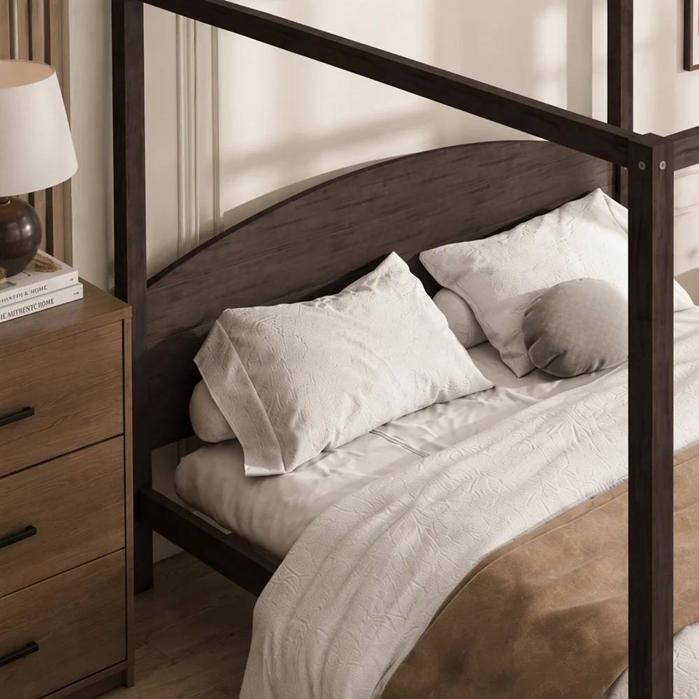 Knac Wooden Four Poster Bed