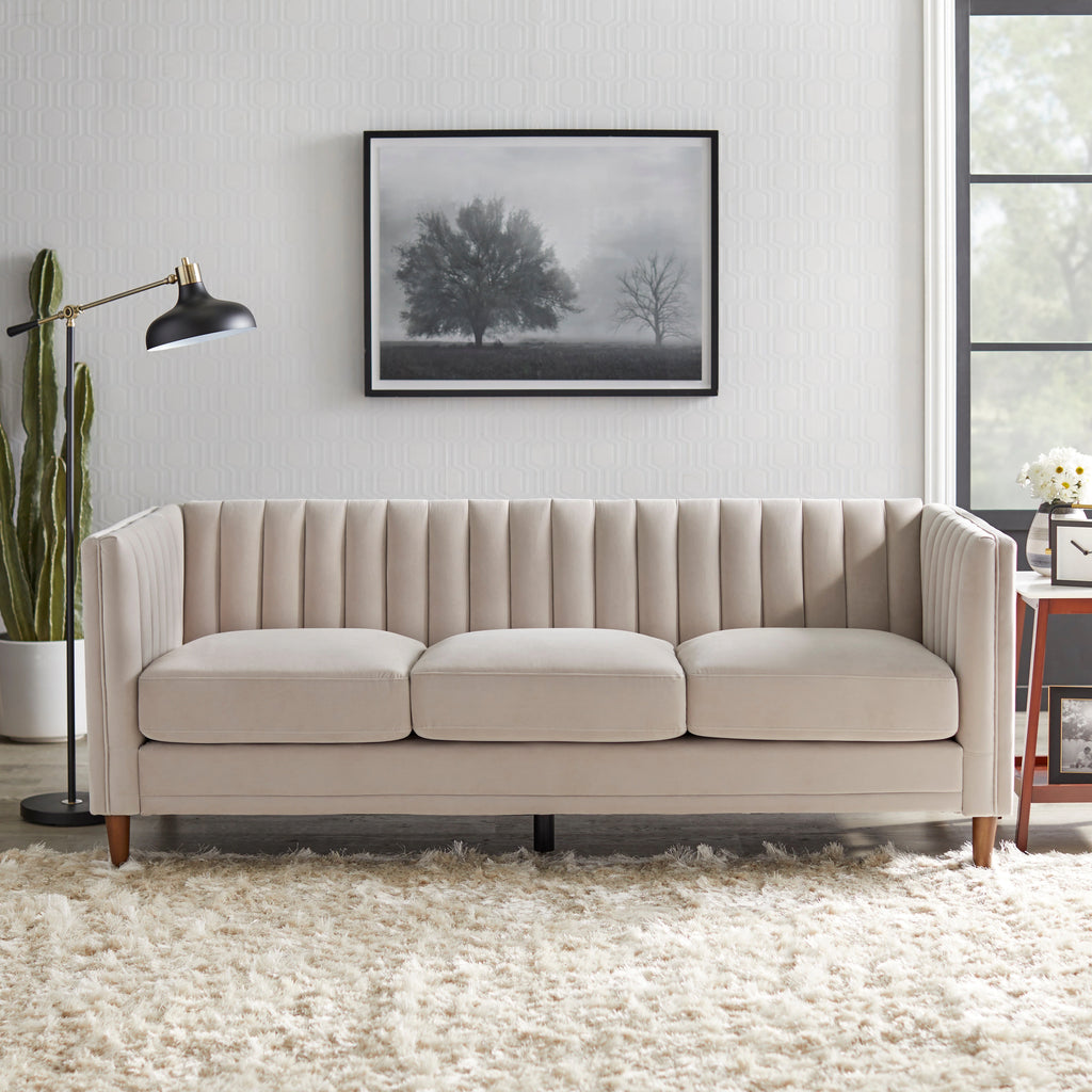 Nordic Barak Suede Sofa